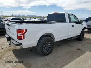 2020 Ford F-150 XL with VIN 1FTMF1CB7LKE65094, listed as a Copart auction lot 54452855 with 32,865 mi miles and Salvage Title. Bid and sale history available at carsss.com. Image 3.