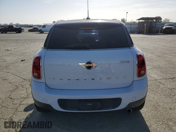 2013 MINI Countryman with VIN WMWZB3C56DWR35839, listed as a Copart auction lot 54089005 with 153,949 mi miles and Clean title. Bid and sale history available at DreamBid. Image 6.