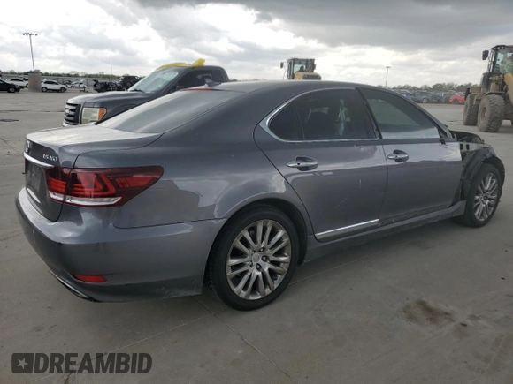 2013 Lexus LS 460 z VIN JTHBL1EF1D5116477, wystawiony jako Copart lot #50889915 z przebiegiem 148 646 mil mil oraz Szkoda całkowita • Salvage title. Historia ofert i sprzedaży dostępna na DreamBid. Obrazek 3.