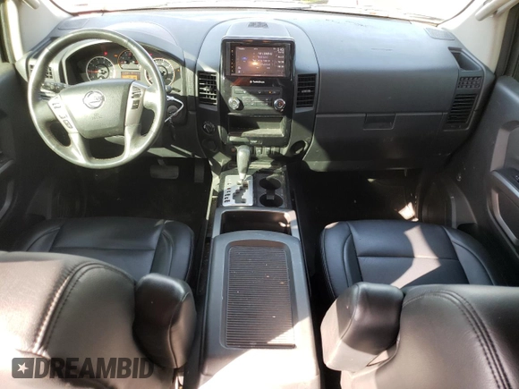 2015 Nissan Titan SL with VIN 1N6BA0EC5FN510345, listed as a Copart auction lot 73643204 with 112,685 mi miles and Salvage Title. Bid and sale history available at carsss.com. Image 8.