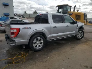 2023 Ford F-150 XL with VIN 1FTFW1E50PFC07580, listed as a Copart auction lot 45456725 with 32,025 mi miles and Salvage Title. Bid and sale history available at carsss.com. Image 3.