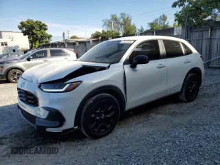 2023 Honda HR-V Sport with VIN 3CZRZ1H52PM724308, listed as a Copart auction lot 87532125 with 16,251 mi miles and Salvage Title. Bid and sale history available at carsss.com. Image 1.