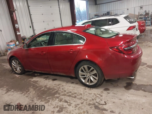 2015 Buick Regal with VIN 2G4GK5EX4F9284884, listed as a IAAI auction lot 41048709 with 135,227 mi miles and . Bid and sale history available at DreamBid. Image 14.