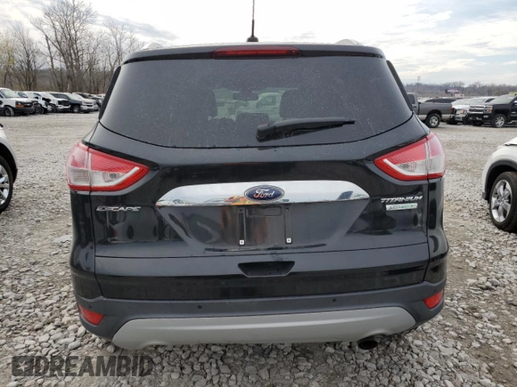 2014 Ford Escape Titanium with VIN 1FMCU0JX6EUB78701, listed as a Copart auction lot 50612945 with 105,729 mi miles and Salvage Title. Bid and sale history available at carsss.com. Image 6.