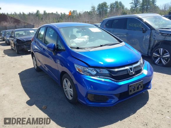 2019 Honda Fit LX with VIN 3HGGK5H43KM721508, listed as a IAAI auction lot 42055497 with 42,781 mi miles and . Bid and sale history available at DreamBid. Image 1.