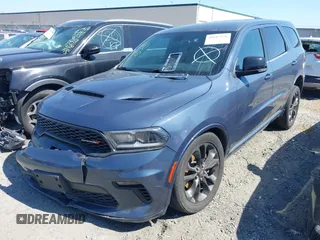 2021 Dodge Durango GT Plus with VIN 1C4RDJDG0MC766338, listed as a IAAI auction lot 41685520 with 37,683 mi miles. Bid and sale history available at carsss.com. Image 17.