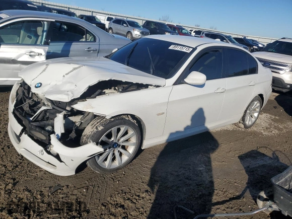 2011 BMW 3 Series 328i with VIN WBAPH7G58BNM55893, listed as a Copart auction lot 89115715 with 125,154 mi miles and Salvage Title. Bid and sale history available at carsss.com. Image 1.