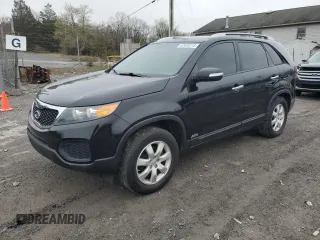 2012 Kia Sorento LX with VIN 5XYKTDA2XCG280029, listed as a Copart auction lot 52933215 with 134,701 mi miles and Clean Title. Bid and sale history available at carsss.com. Image 1.