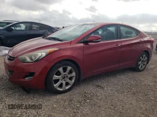 2012 Hyundai Elantra Limited with VIN KMHDH4AE2CU492017, listed as a Copart auction lot 44511695 with 154,008 mi miles and Clean title. Bid and sale history available at DreamBid. Image 1.