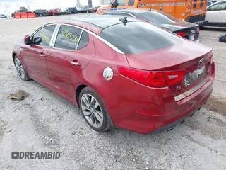 2014 Kia Optima SXL Turbo with VIN 5XXGR4A67EG318928, listed as a IAAI auction lot 42803294 with 151,213 mi miles and . Bid and sale history available at DreamBid. Image 3.
