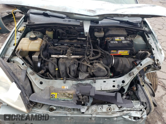 2005 Ford Focus S with VIN 1FAFP34N75W290051, listed as a Copart auction lot 48337245 with 0 mi miles and Salvage Title. Bid and sale history available at carsss.com. Image 11.