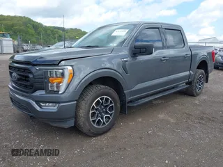 2021 Ford F-150 XL with VIN 1FTFW1E56MKE74015, listed as a IAAI auction lot 42172934 with 27,186 mi miles and . Bid and sale history available at DreamBid. Image 18.