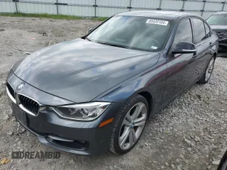 2013 BMW 3 Series 335i xDrive with VIN WBA3B9C53DF586535, listed as a Copart auction lot 65420104 with 100,210 mi miles and Salvage Title. Bid and sale history available at carsss.com. Image 1.