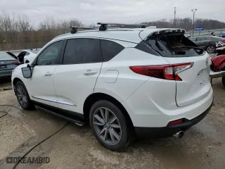 2020 Acura RDX w/Technology Pkg with VIN 5J8TC2H59LL001572, listed as a Copart auction lot 43750185 with 44,016 mi miles and Salvage Title. Bid and sale history available at carsss.com. Image 2.