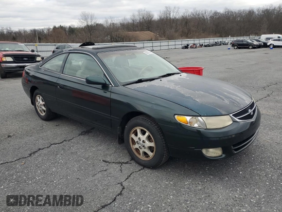 2001 Toyota Solara SE with VIN 2T1CG22P41C458632, listed as a Copart auction lot 86082504 with 199,972 mi miles and Salvage Title. Bid and sale history available at carsss.com. Image 4.