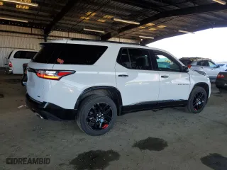 2021 Chevrolet Traverse Premier with VIN 1GNEVKKW8MJ202970, listed as a Copart auction lot 44468005 with 28,109 mi miles and Salvage Title. Bid and sale history available at carsss.com. Image 3.
