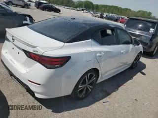 2023 Nissan Sentra SR with VIN 3N1AB8DV0PY300093, listed as a Copart auction lot 51270254 with 15,122 mi miles and Salvage Title. Bid and sale history available at carsss.com. Image 3.