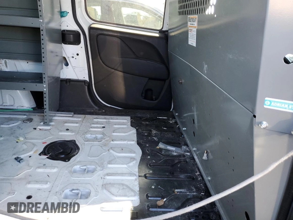 2020 Ram ProMaster City Cargo Van Tradesman with VIN ZFBHRFAB0L6S46272, listed as a Copart auction lot 42399155 with 67,020 mi miles and Salvage Title. Bid and sale history available at carsss.com. Image 10.