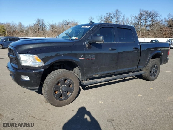 2016 Ram 2500 Laramie with VIN 3C6UR5FL9GG279404, listed as a Copart auction lot 49886285 with 208,605 mi miles and Salvage Title. Bid and sale history available at carsss.com. Image 1.