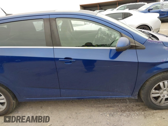 2014 Chevrolet Sonic LT with VIN 1G1JC6SB6E4134503, listed as a IAAI auction lot 41364166 with 124,225 mi miles. Bid and sale history available at carsss.com. Image 13.