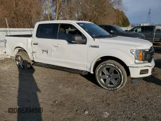 2019 Ford F-150 XL with VIN 1FTEW1EP9KKE01635, listed as a Copart auction lot 47281225 with 90,800 mi miles and Clean title. Bid and sale history available at DreamBid. Image 4.