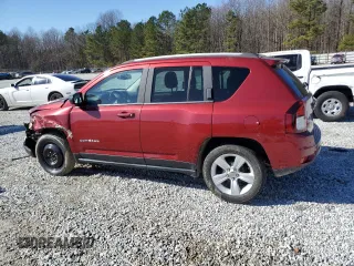 2016 Jeep Compass 75th Anniversary with VIN 1C4NJCBB7GD513753, listed as a Copart auction lot 43502735 with 73,887 mi miles and Salvage Title. Bid and sale history available at carsss.com. Image 2.