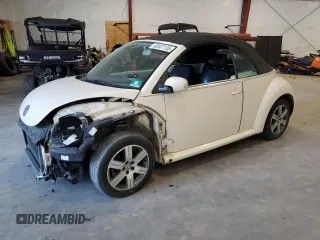 2006 Volkswagen Beetle with VIN 3VWRG31Y56M322614, listed as a Copart auction lot 60537135 with 85,018 mi miles and Salvage title. Bid and sale history available at DreamBid. Image 1.