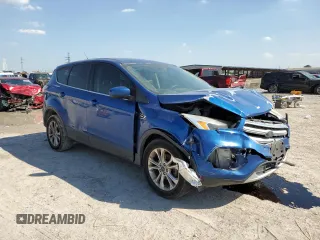 2017 Ford Escape SE with VIN 1FMCU0GD7HUE53980, listed as a Copart auction lot 50072095 with 112,891 mi miles and Salvage Title. Bid and sale history available at carsss.com. Image 4.