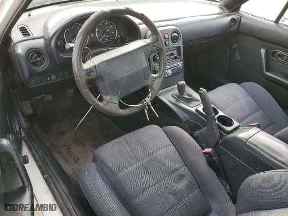 1993 Mazda MX-5 Miata with VIN JM1NA3517P1421952, listed as a Copart auction lot 42152765 with NaN miles and Salvage Title. Bid and sale history available at carsss.com. Image 8.