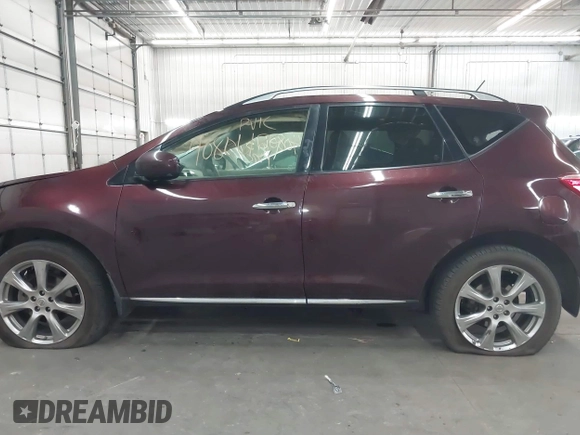 2014 Nissan Murano SV with VIN JN8AZ1MU3EW400818, listed as a IAAI auction lot 40806139 with 135,024 mi miles and . Bid and sale history available at carsss.com. Image 15.