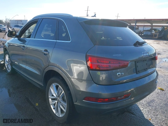 2016 Audi Q3 Premium Plus with VIN WA1BFCFSXGR014778, listed as a IAAI auction lot 41285863 with 73,044 mi miles. Bid and sale history available at carsss.com. Image 3.