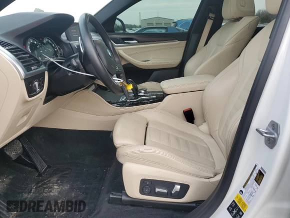 2019 BMW X4 xDrive30i with VIN 5UXUJ3C51KLG55214, listed as a Copart auction lot 48974195 with 68,991 mi miles and Salvage Title. Bid and sale history available at carsss.com. Image 7.