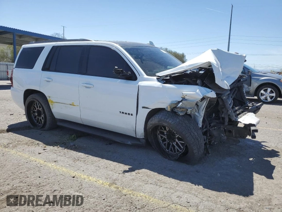 2018 Chevrolet Tahoe LS with VIN 1GNSCAKC0JR296669, listed as a Copart auction lot 54044745 with 147,457 mi miles and Salvage title. Bid and sale history available at DreamBid. Image 4.
