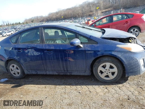 2010 Toyota Prius II with VIN JTDKN3DU9A0108207, listed as a IAAI auction lot 41448316 with 184,687 mi miles. Bid and sale history available at carsss.com. Image 13.
