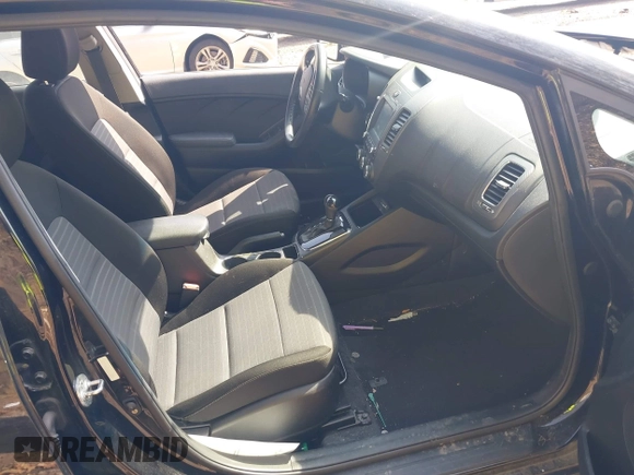 2018 Kia Forte LX with VIN 3KPFL4A78JE217888, listed as a IAAI auction lot 42027867 with 37,615 mi miles and . Bid and sale history available at DreamBid. Image 5.
