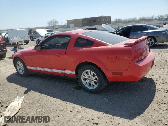2006 Ford Mustang Standard with VIN 1ZVFT80N765252705, listed as a Copart auction lot 51769975 with 150,495 mi miles and Salvage Title. Bid and sale history available at carsss.com. Image 2.