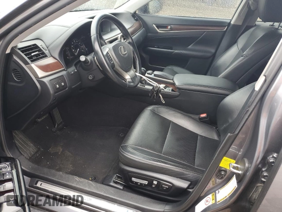 2014 Lexus GS 350 with VIN JTHBE1BL5E5034337, listed as a Copart auction lot 46000525 with 159,380 mi miles and Salvage Title. Bid and sale history available at carsss.com. Image 7.