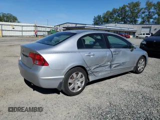 2008 Honda Civic LX with VIN 2HGFA16508H340628, listed as a Copart auction lot 55938535 with 168,922 mi miles and Salvage Title. Bid and sale history available at DreamBid. Image 3.
