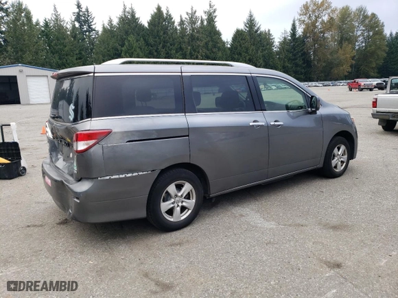 2017 Nissan Quest SV with VIN JN8AE2KP1H9168673, listed as a Copart auction lot 67502314 with 145,557 mi miles and Salvage Title. Bid and sale history available at carsss.com. Image 3.