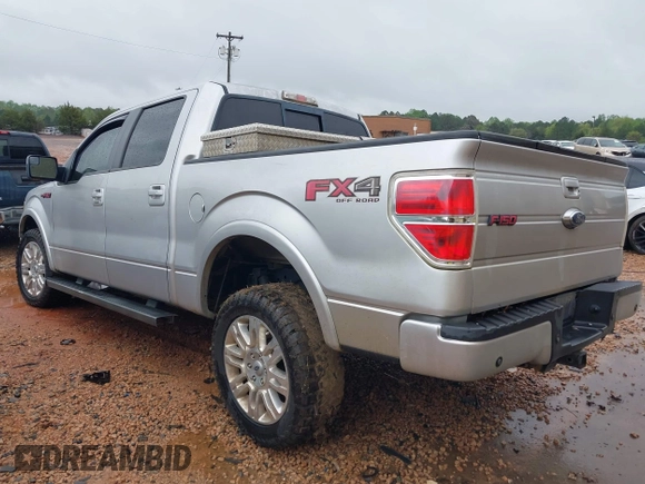 2012 Ford F-150 XL with VIN 1FTFW1ET1CFA56516, listed as a IAAI auction lot 41975962 with 206,928 mi miles. Bid and sale history available at carsss.com. Image 3.