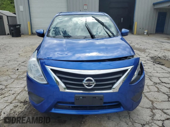 2015 Nissan Versa SV with VIN 3N1CN7AP7FL824210, listed as a Copart auction lot 58323395 with 69,724 mi miles and Salvage title. Bid and sale history available at DreamBid. Image 5.