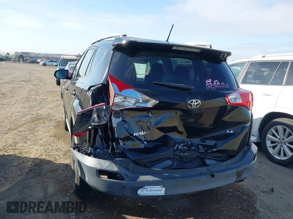 2013 Toyota RAV4 LE with VIN 2T3ZFREV9DW060424, listed as a IAAI auction lot 41721107 with 107,132 mi miles. Bid and sale history available at carsss.com. Image 6.