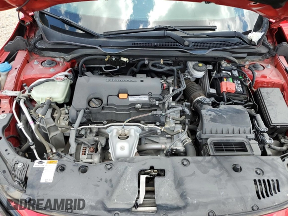 2020 Honda Civic LX with VIN 2HGFC2F63LH515603, listed as a Copart auction lot 56535385 with 42,517 mi miles and Salvage title. Bid and sale history available at DreamBid. Image 11.