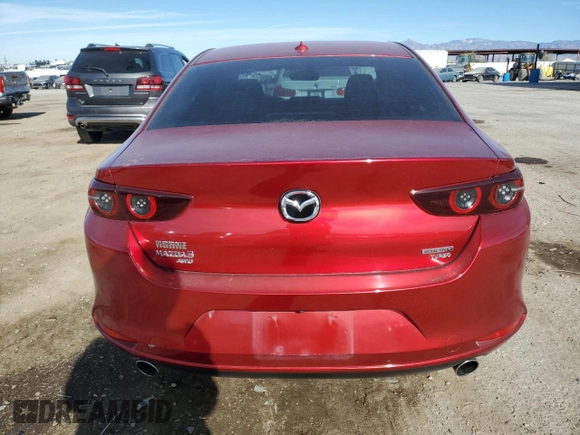 2021 Mazda 3 2.5 Turbo with VIN JM1BPBAY3M1313001, listed as a Copart auction lot 84344604 with 35,734 mi miles and Salvage Title. Bid and sale history available at DreamBid. Image 6.