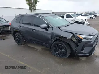 2024 Toyota RAV4 Hybrid SE with VIN 2T3T6RFV0RW055852, listed as a IAAI auction lot 41804088 with 36,428 mi miles and . Bid and sale history available at DreamBid. Image 1.