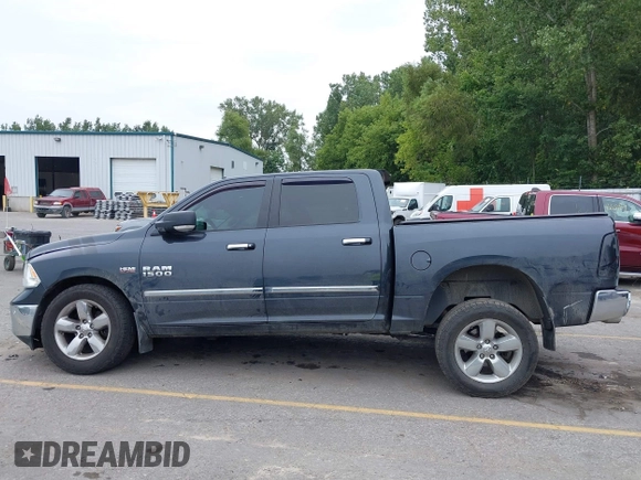 2018 Ram 1500 Big Horn with VIN 3C6RR7LT9JG230152, listed as a IAAI auction lot 40124859 with 120,700 mi miles. Bid and sale history available at carsss.com. Image 14.