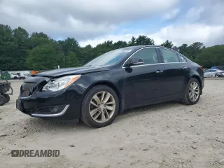 2014 Buick Regal Premium I z VIN 2G4GP5EX9E9194419, wystawiony jako Copart lot #63634185 z przebiegiem 92 806 mil mil oraz Czysty tytuł • Clean title. Historia ofert i sprzedaży dostępna na DreamBid. Obrazek 1.