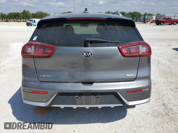 2017 Kia Niro EX with VIN KNDCC3LC0H5037575, listed as a Copart auction lot 48672445 with 93,433 mi miles and Salvage Title. Bid and sale history available at carsss.com. Image 6.