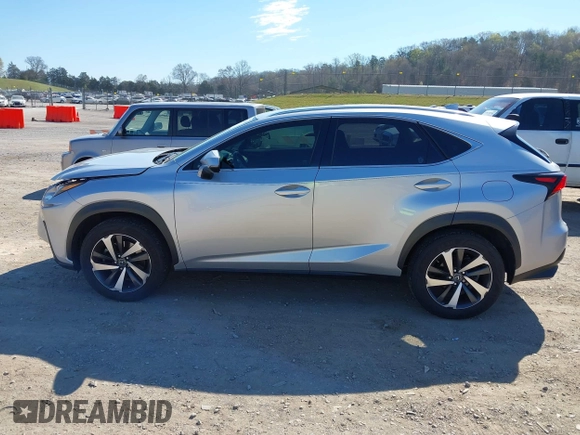 2018 Lexus NX with VIN JTJBARBZ2J2171275, listed as a IAAI auction lot 41897608 with 90,420 mi miles. Bid and sale history available at carsss.com. Image 14.