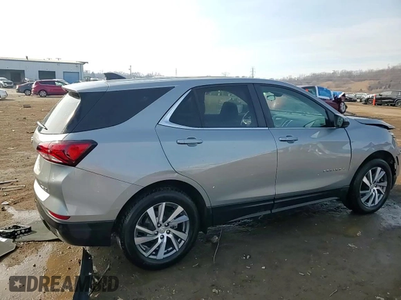 2024 Chevrolet Equinox LT with VIN 3GNAXUEG2RL247363, listed as a Copart auction lot 48898345 with 16,244 mi miles and Salvage Title. Bid and sale history available at DreamBid. Image 15.